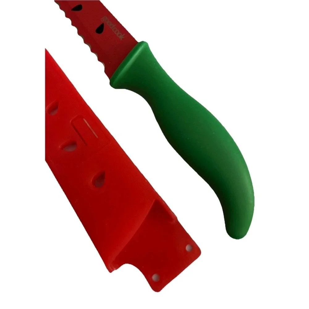Good Cook Brand  14'' Knife With Sheaf Cut Fruits Vegetables Bread Watermelon‎